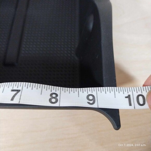 Underseat car storage flexible heavy duty rubber for storing things under seat - Picture 9 of 10